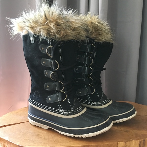 sorel faux fur boots